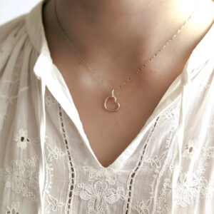 آویز قلب مفتولی